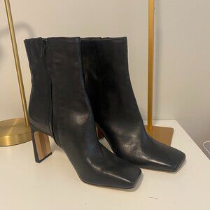 Sam Edelman Black Ankle Boots Sz 8.5